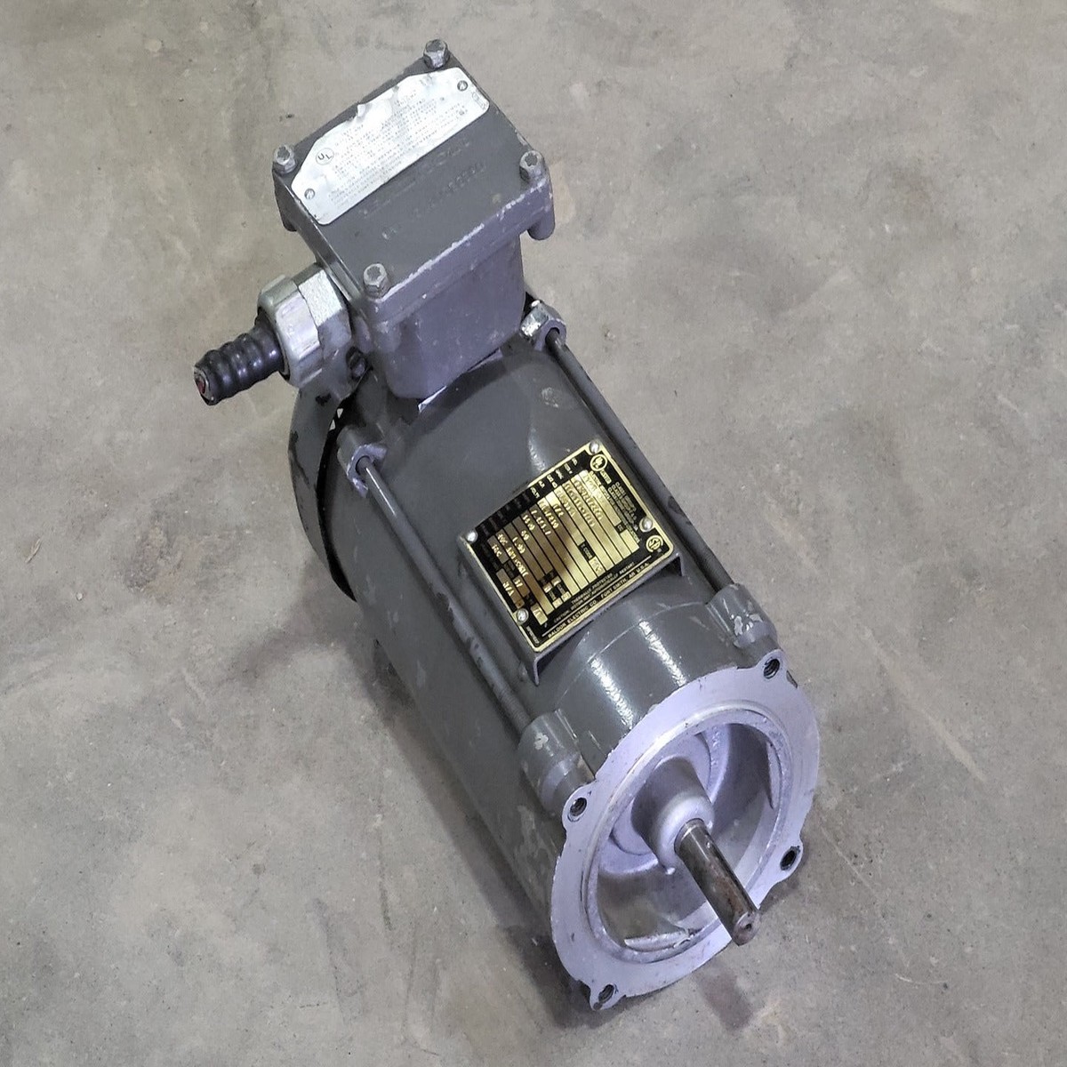 0.5 hp, 115/230 volts, 3450 rpm, 56C, Electric Motor VL5003A