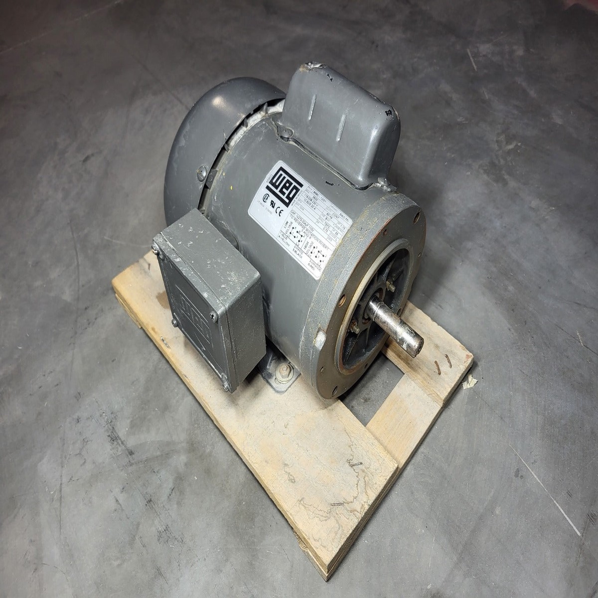 0.75 hp, 115/230 Volts, 3500 rpm, 1-Ph Electric Motor B56C-12/01