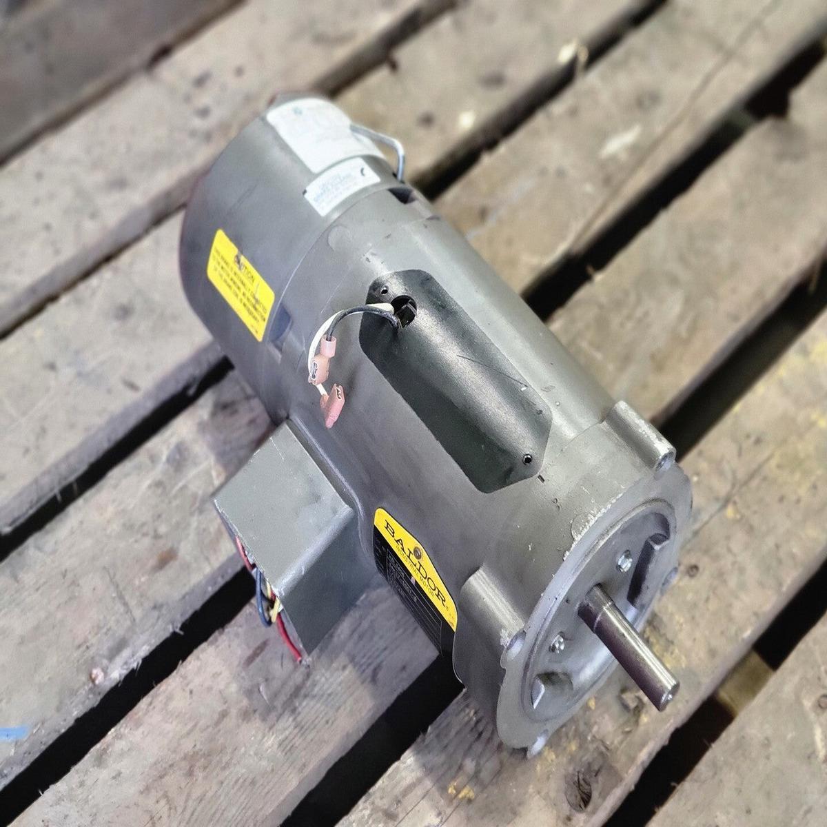 1/3hp, 115/230 volts, 1725 rpm, 56C Electric Motor KBL3406 w/ Stearn Brake