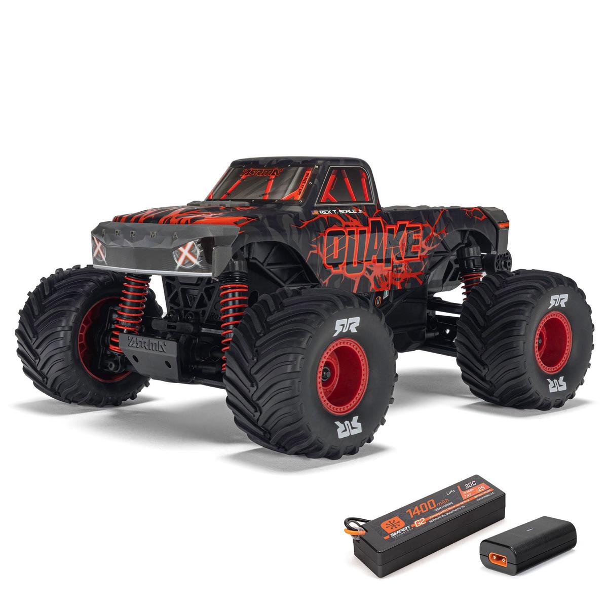 1/16 QUAKE GROM 4X4 RTR Brushed Monster Truck (Battery & Charger Included) ARA2137