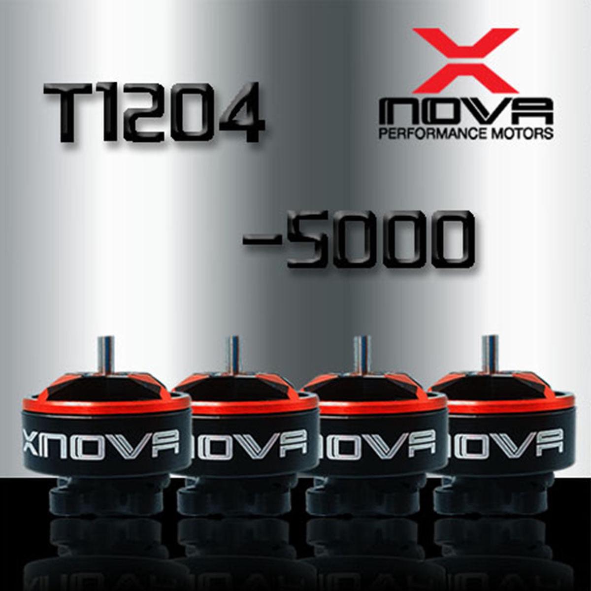 XNova T1204 FPV Racing Series Motor w/ Plug - 5000KV - 4PCS Combo