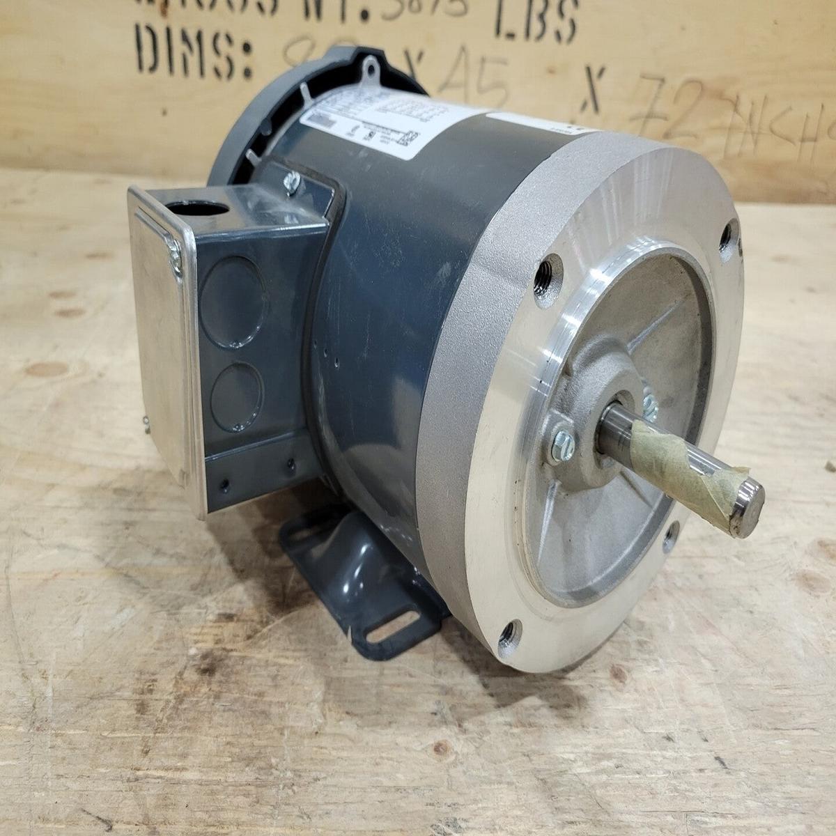 0.5 hp, 230/460 Volts, 1725 Rpm, 56C Electric Motor