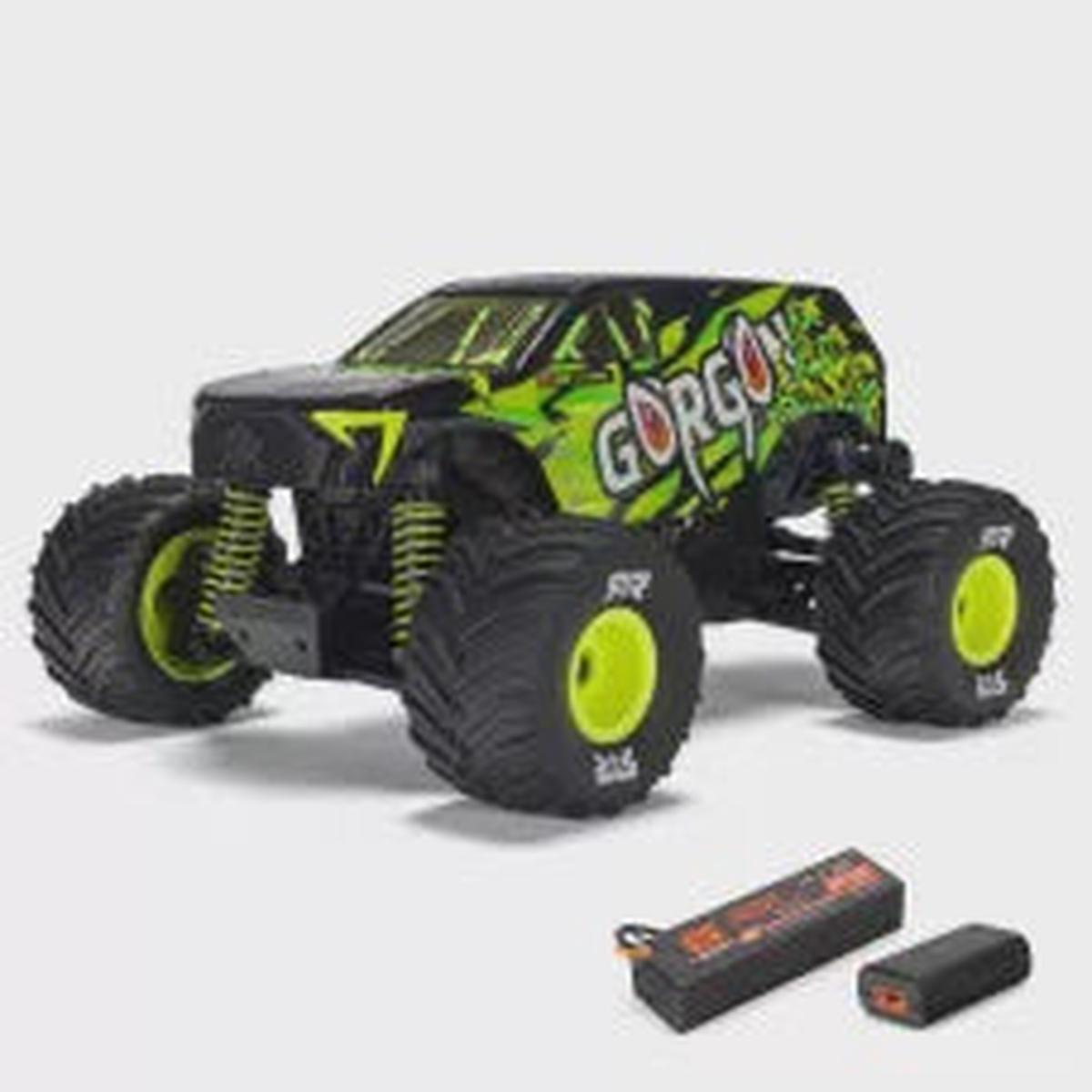 1/16 GORGON GROM 4X4 RTR Brushed Monster Truck (Battery & Charger Included), Yellow by ARRMA
