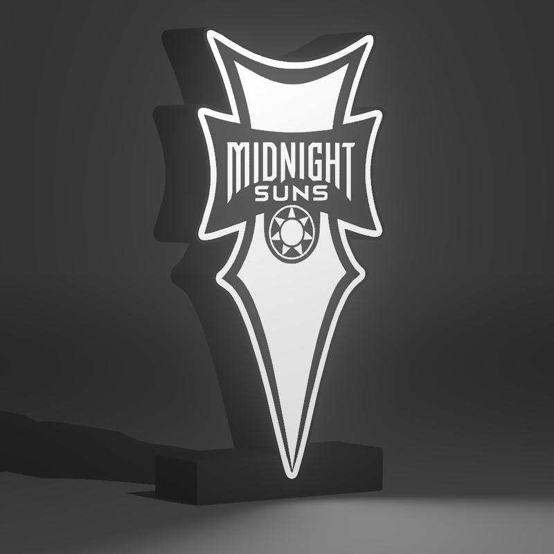 - Midnight Suns Lightbox  USB-Powered Illuminated Display