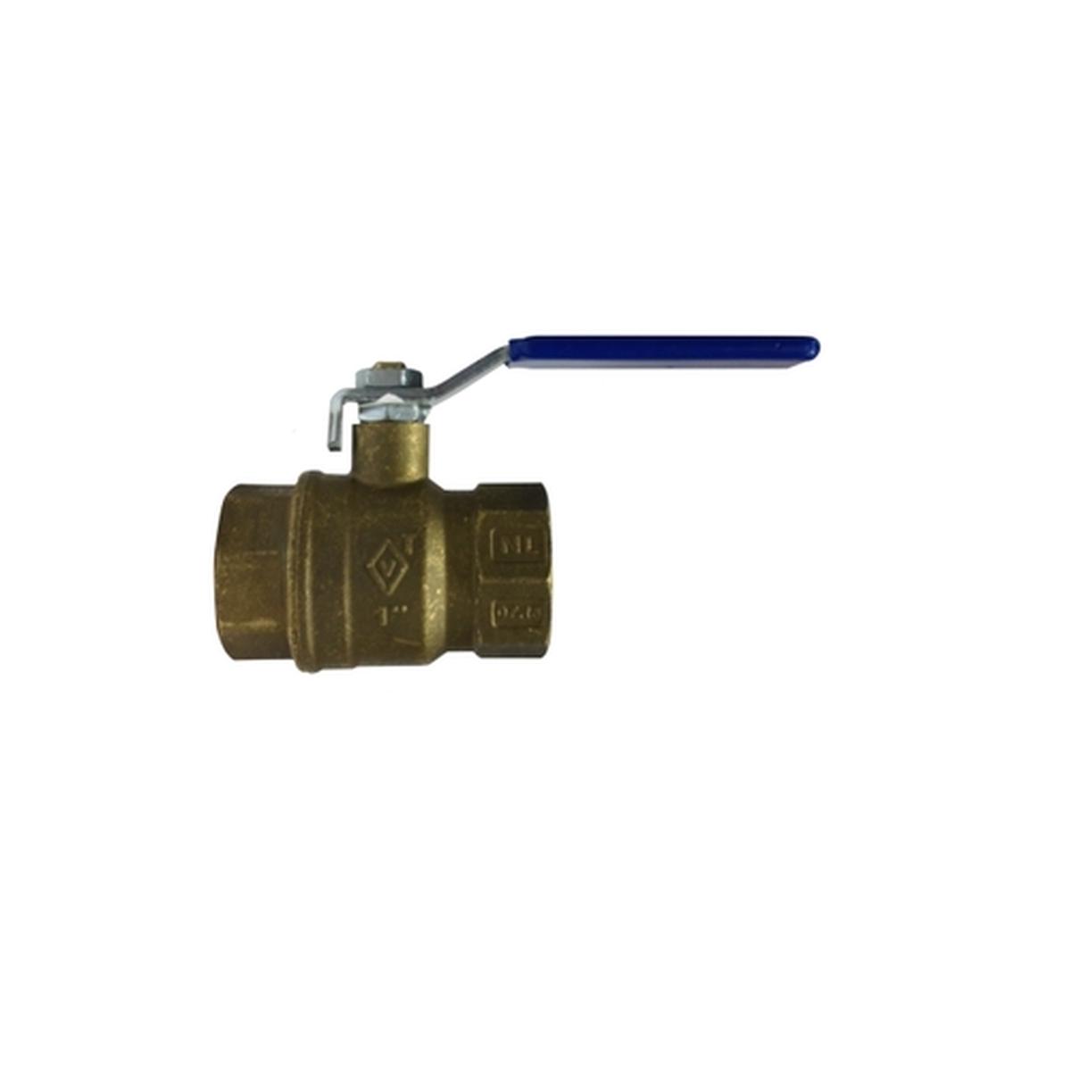 1 1/2" Nominal Lead-free Csa Full Port Ball Valve Threaded and Sweat 943237LF