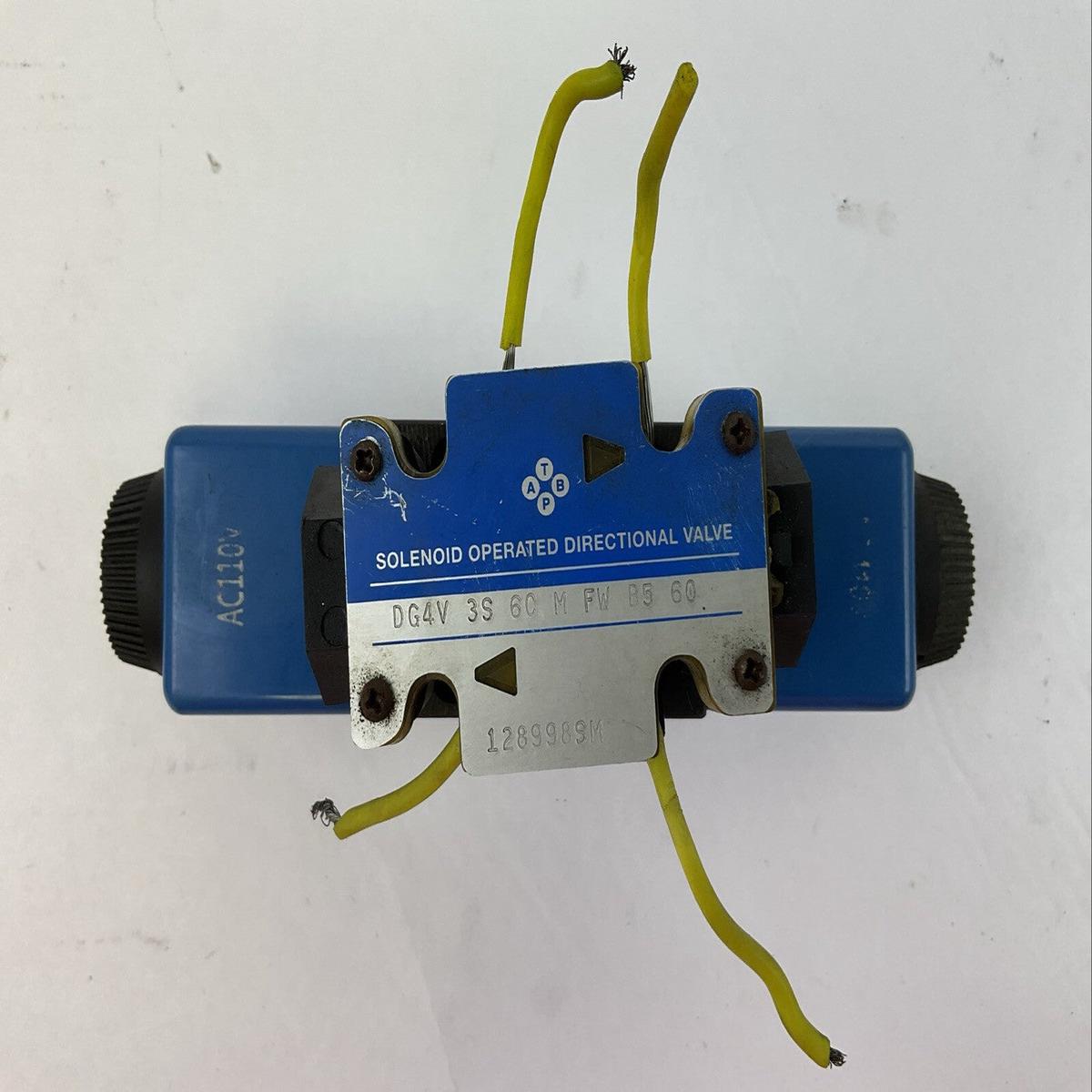 VICKERS DG4V 3S 6C M FW B5 60 SOLENOID OPERATED DIRECTIONAL VALVE 110VAC - Default Title