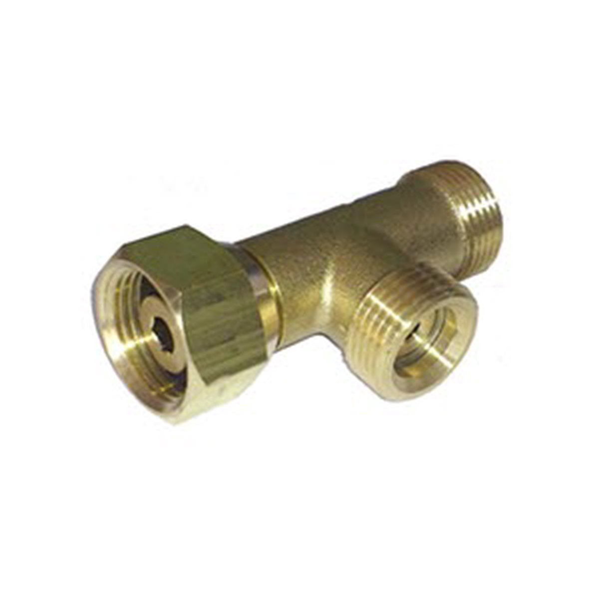 W20 Brass Tee Piece for Changeover Regulators Valve 3Way