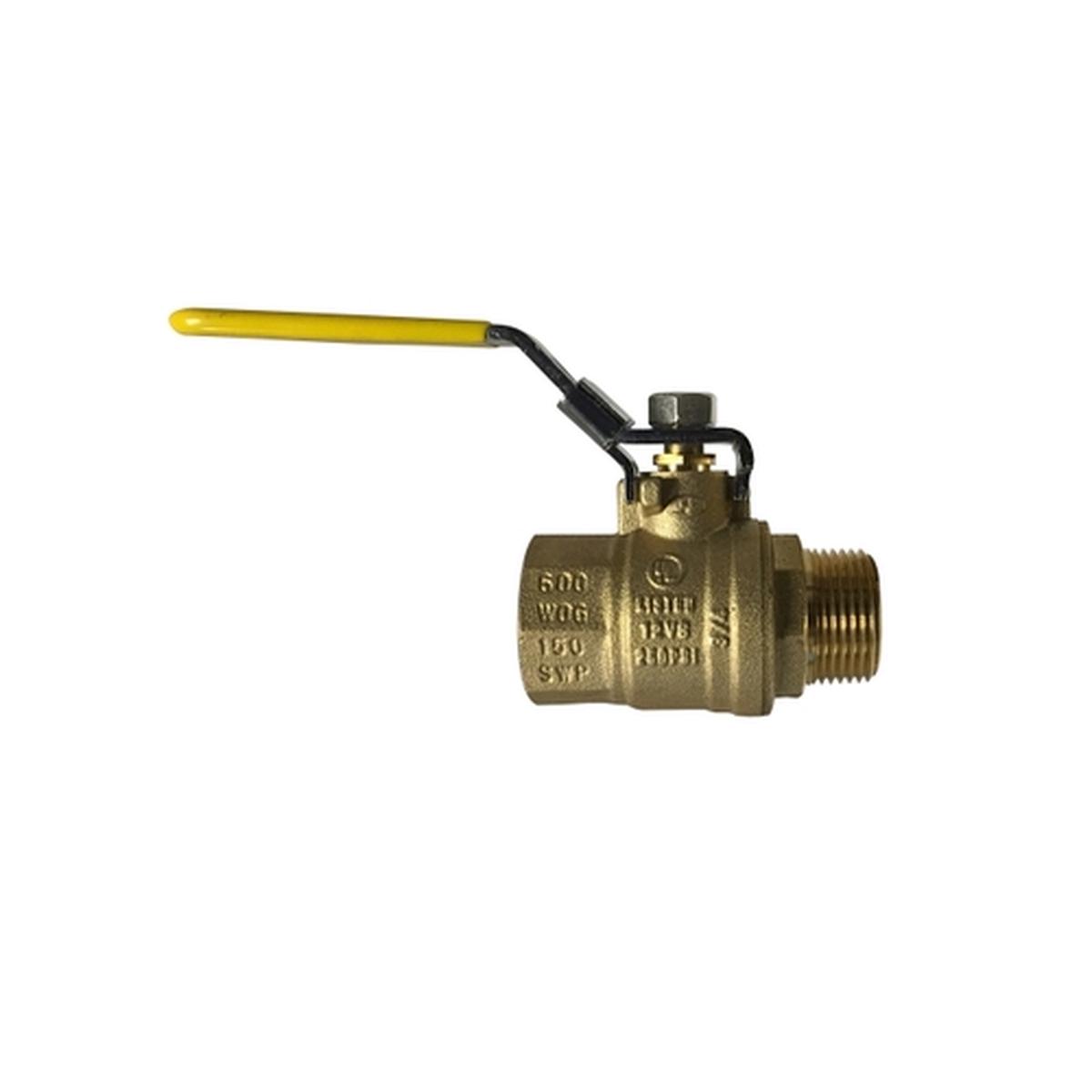 1 1/2" Nominal Locking Handle Male-female Ball Valve 948176L