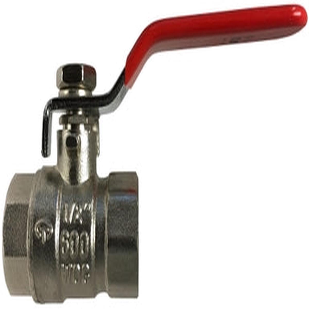 1 1/2" nickel Plated Full Port Ball Valve 941157NP