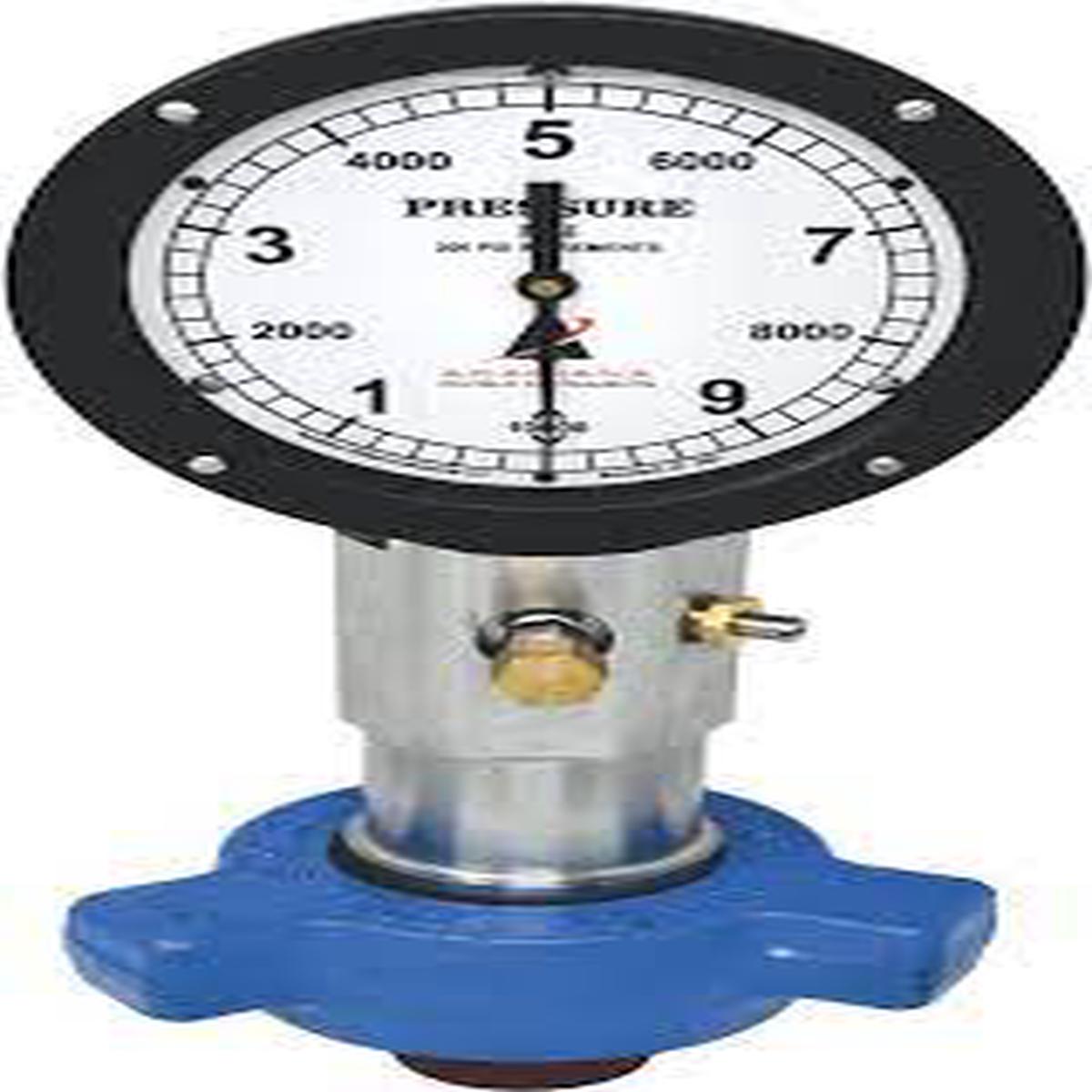 Pump Gauge Round 52,000 KPA With 1502 Nut